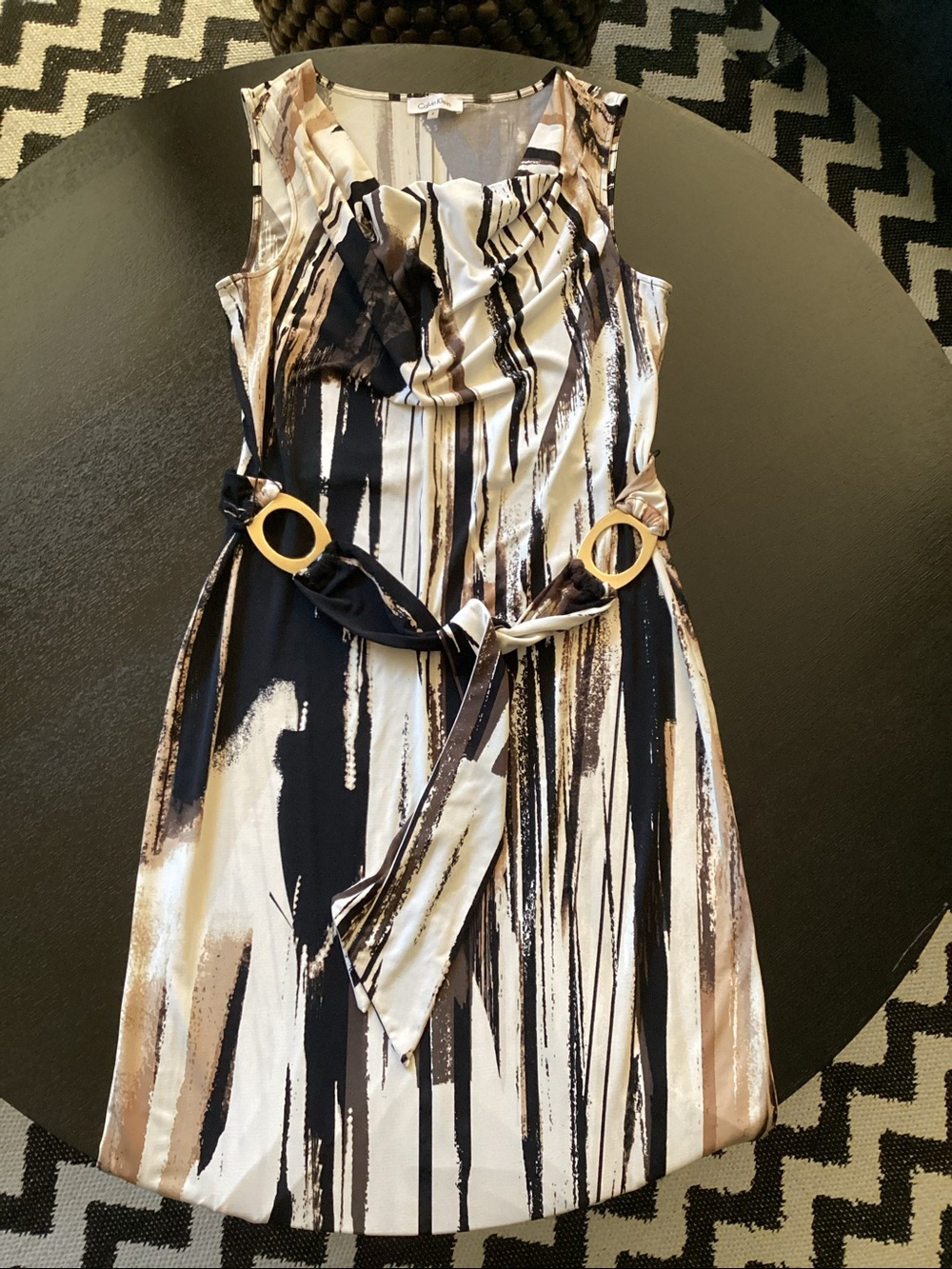 Calvin Klein Paint Strokes Dress
